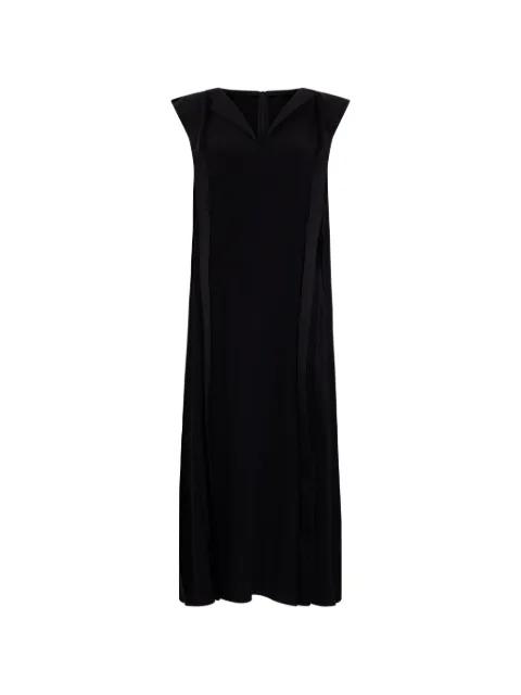 sleeveless satin dress by MAX MARA