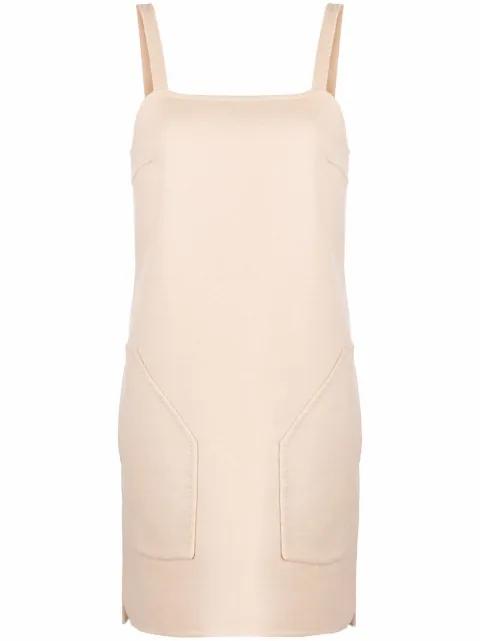 sleeveless square neck dress by MAX MARA