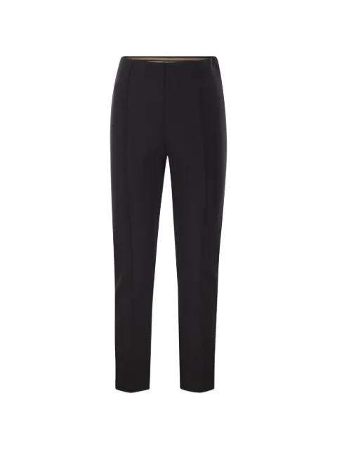 slim fit crease trousers by MAX MARA