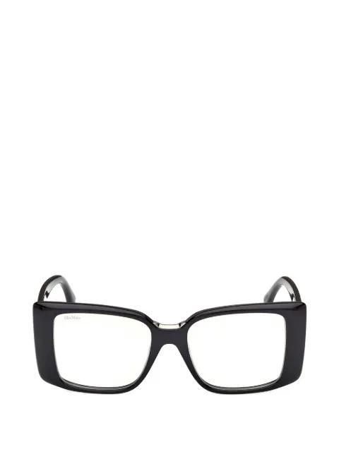 square-frame glasses by MAX MARA