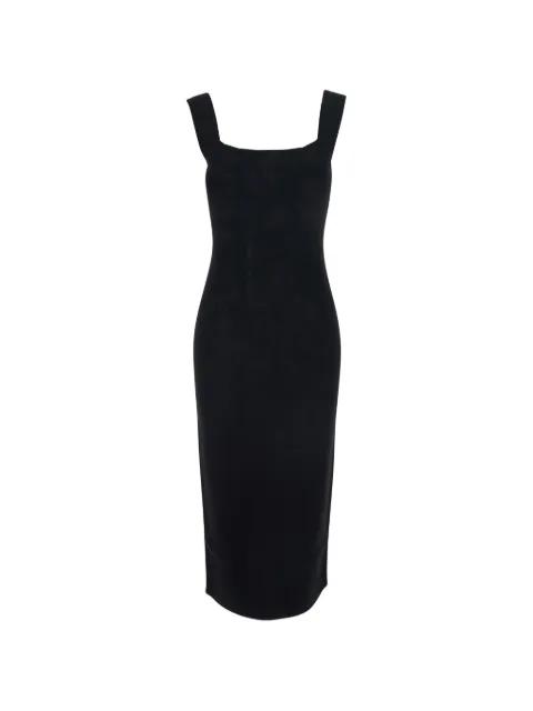 square-neck dress by MAX MARA