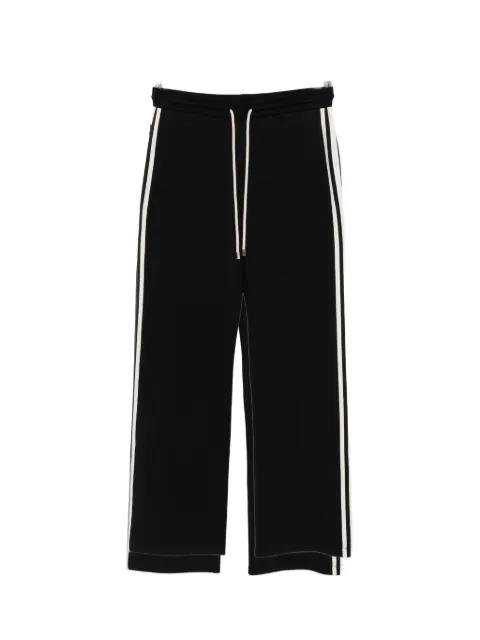 stripe-detail trousers by MAX MARA