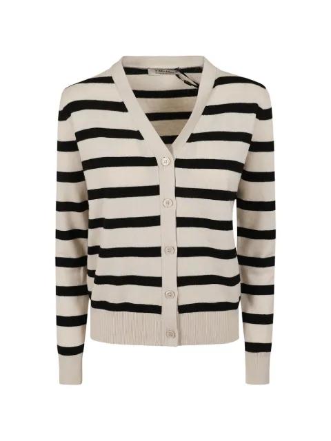 striped V-neck cardigan by MAX MARA