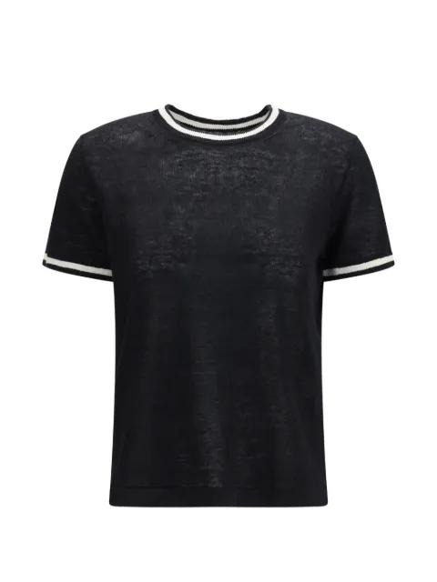 striped linen T-shirt by MAX MARA