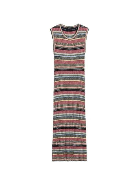 striped midi dress by MAX MARA