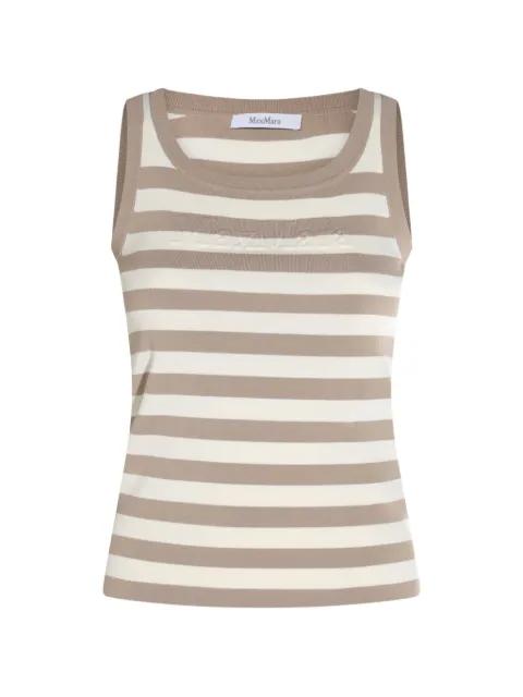 striped top by MAX MARA
