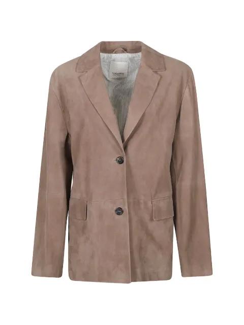suede blazer by MAX MARA