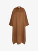 suede-panelled cashmere coat by MAX MARA suede-panelled cashmere coat by MAX MARA