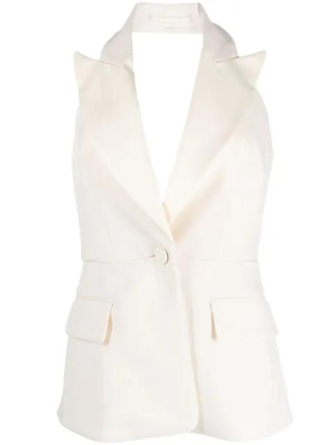 suit style virgin wool top by MAX MARA