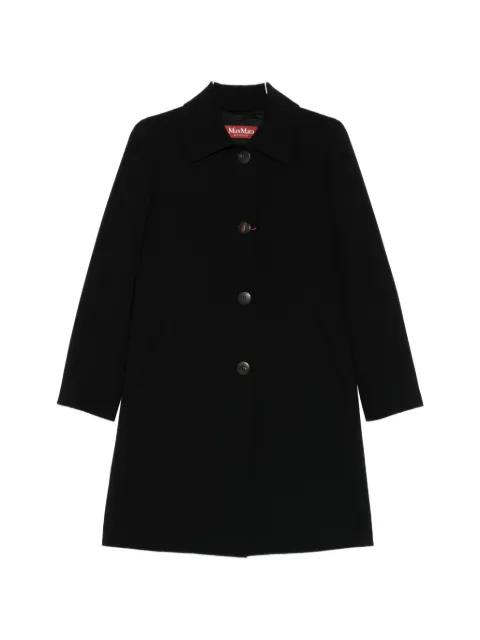 tailored knee-length coat by MAX MARA