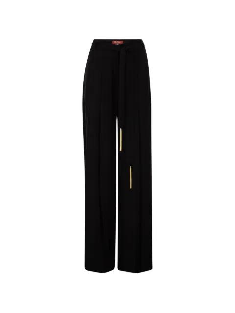 tassel belt trousers by MAX MARA