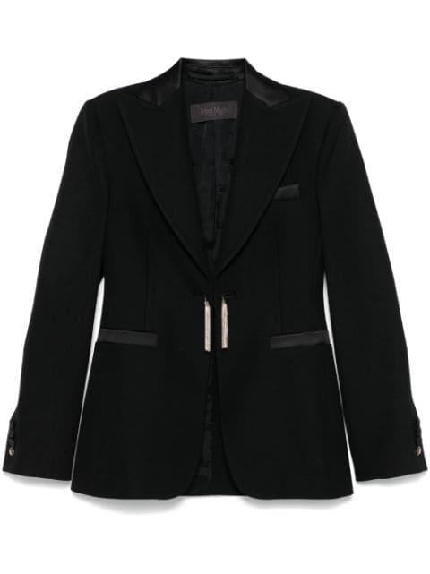 tassel-detail blazer by MAX MARA
