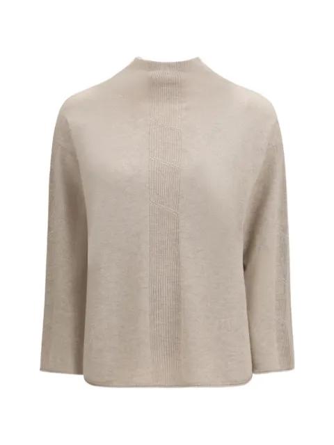 textured panelled sweater by MAX MARA