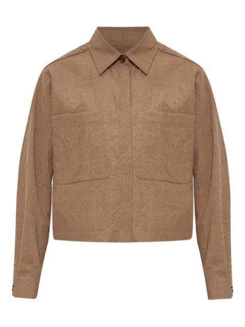 textured pocket shirt by MAX MARA