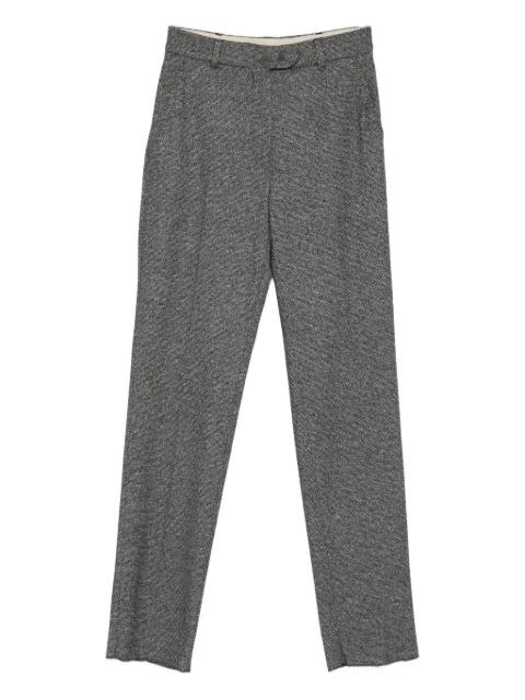 textured trousers by MAX MARA