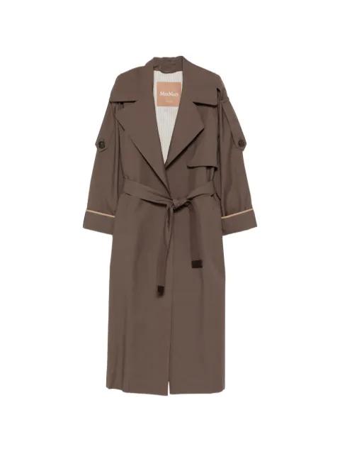 tie-belted jacket by MAX MARA