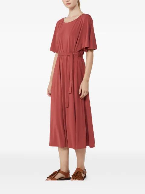tie-waist midi dress by MAX MARA