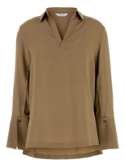 v-neck blouse by MAX MARA