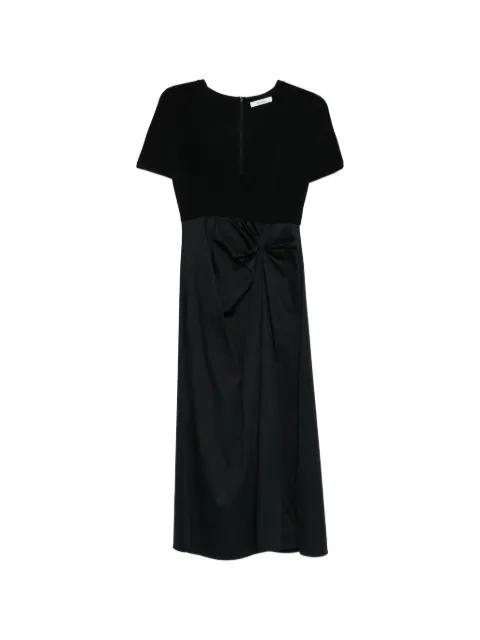 velvet knot dress by MAX MARA