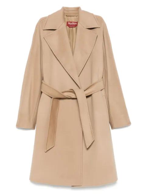 virgin-wool trench coat by MAX MARA