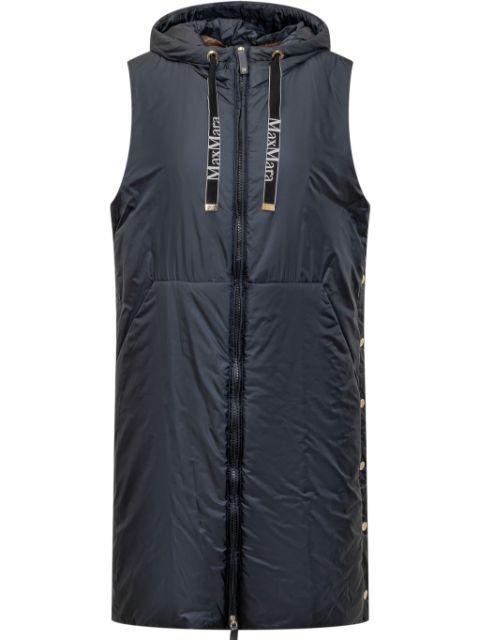 water-repellent canvas gilet by MAX MARA