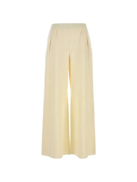 wide-leg wool trousers by MAX MARA