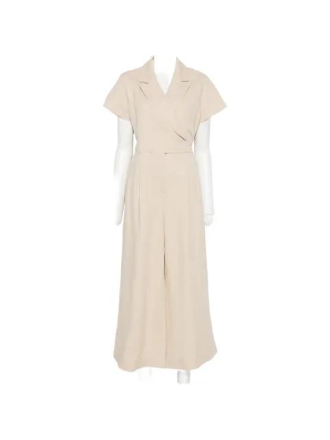 wrap culotte jumpsuit by MAX MARA