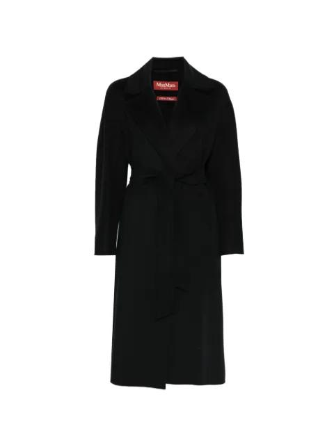 wraparound belt virgin wool coat by MAX MARA