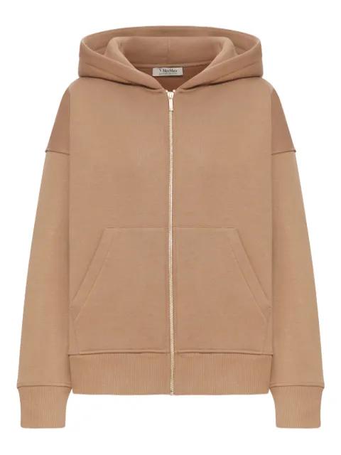 zip-fastening hoodie by MAX MARA