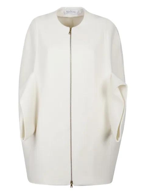 zip-front coat by MAX MARA