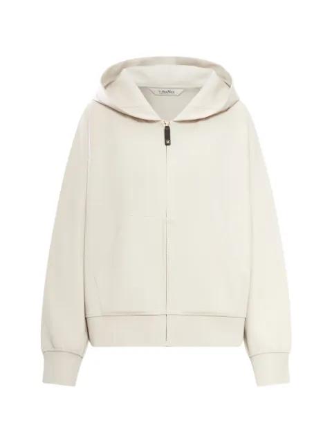 zip-up hoodie by MAX MARA