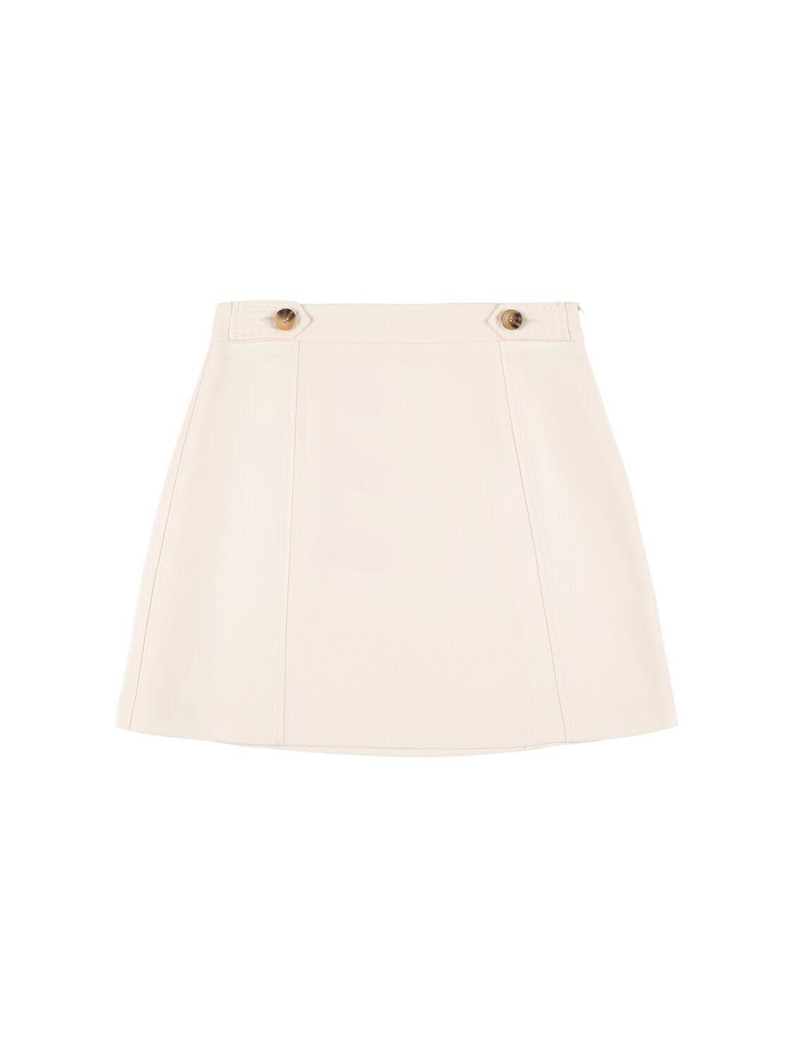 Denim Mini Skirt by MAX&CO