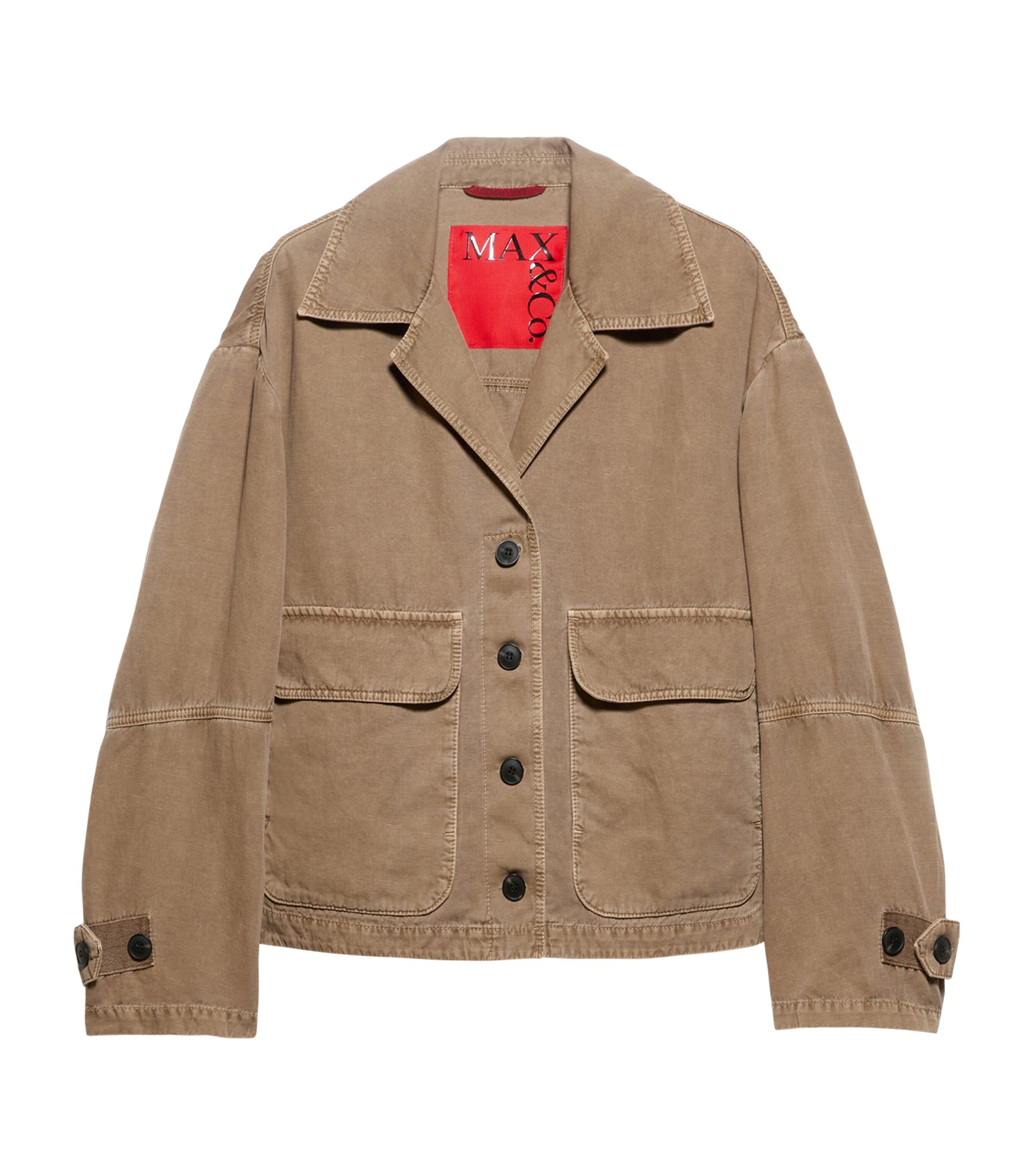 MAX&Co. Denim Twin-Pocket Jacket by MAX&CO.