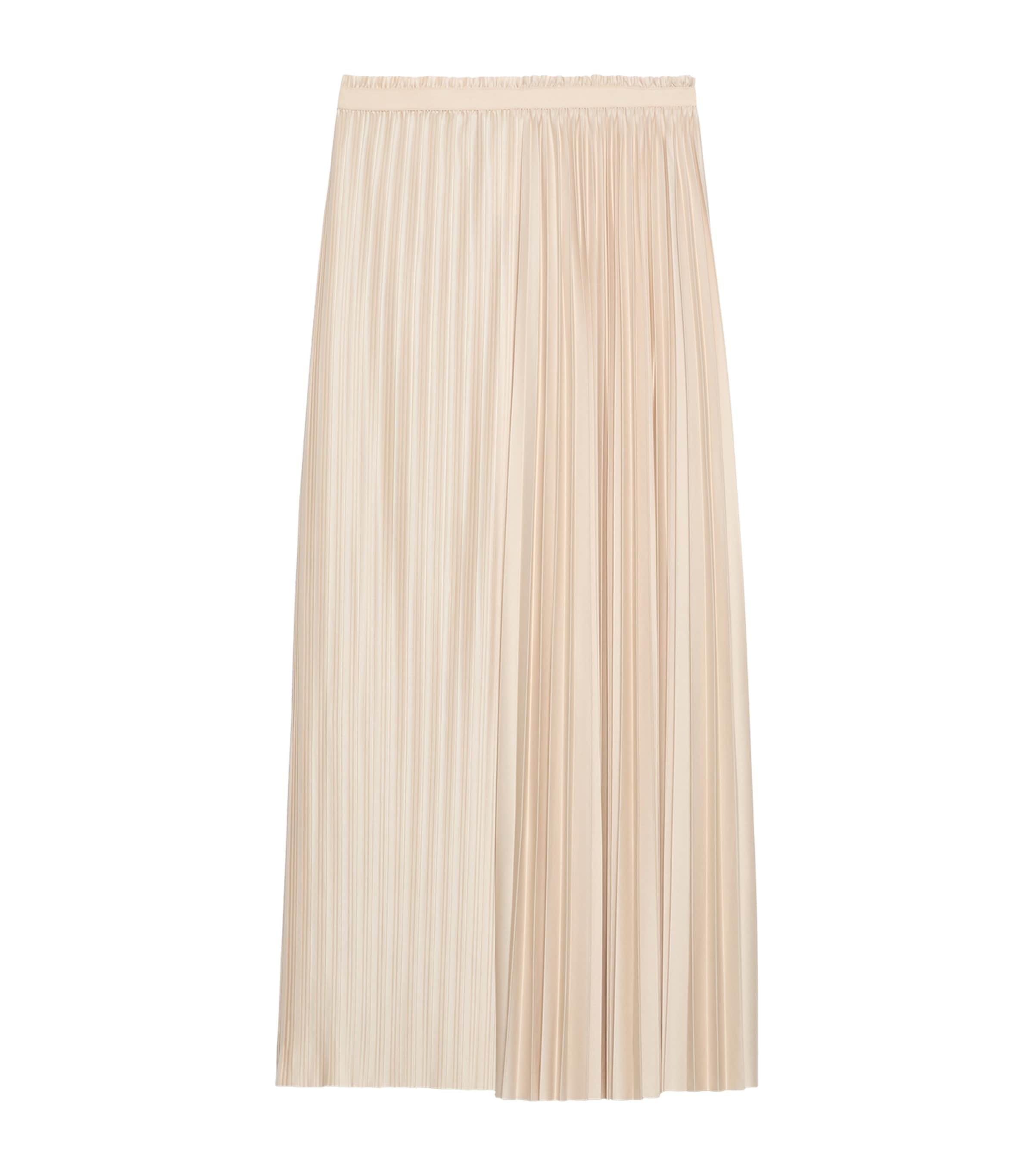 MAX&Co. Jersey Pleated Maxi Skirt by MAX&CO.