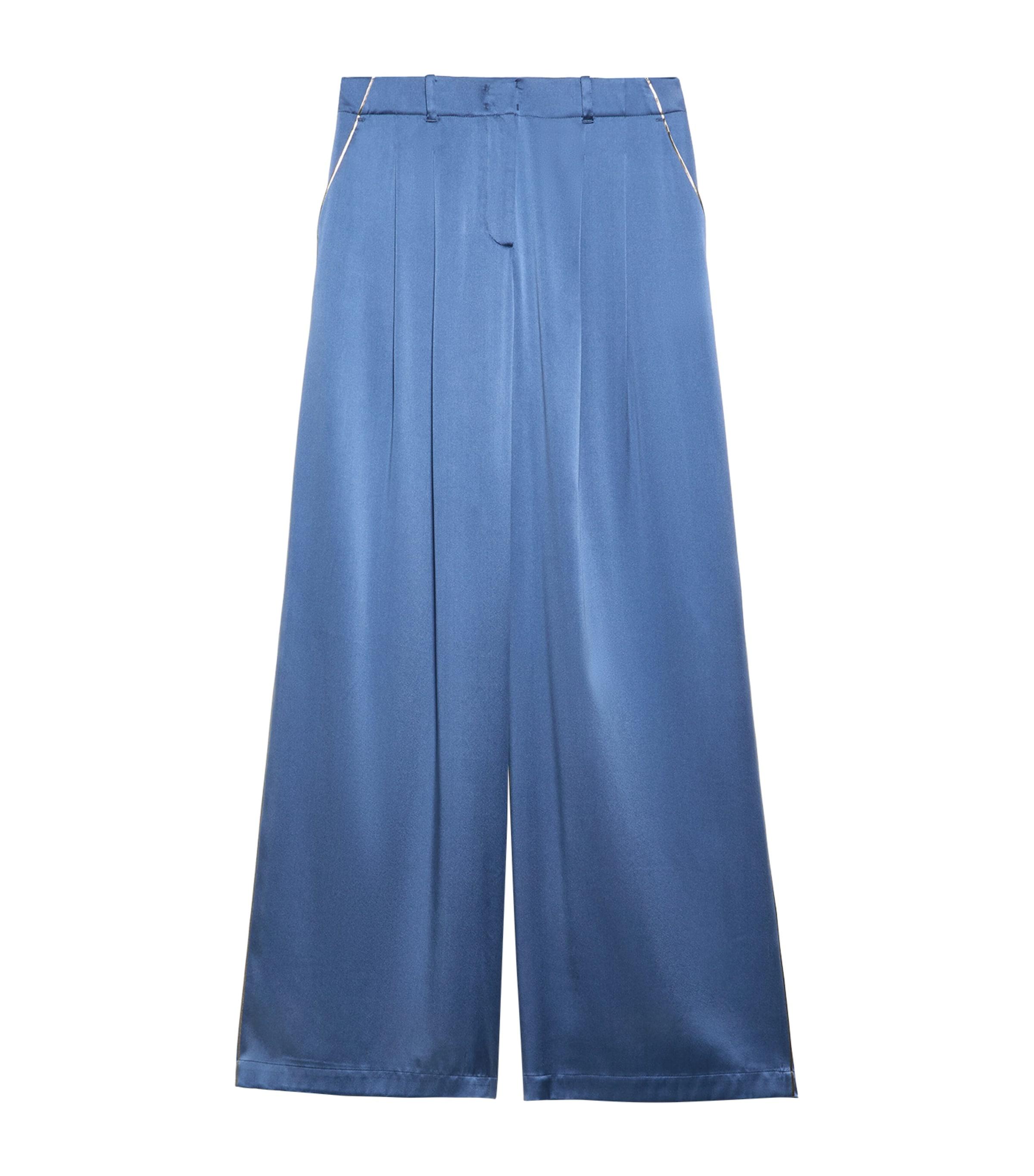 MAX&Co. Stretch-Silk Trousers by MAX&CO.