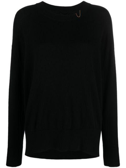 Phedra chain-embellished cashmere jumper by MAX&MOI