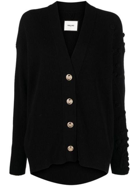 cashmere V-neck cardigan by MAX&MOI