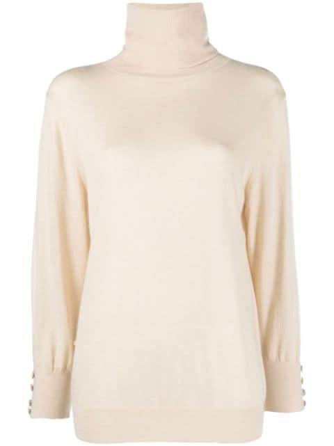 cashmere rollneck jumper by MAX&MOI