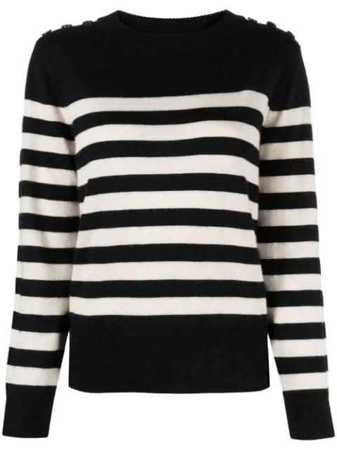 cashmere striped jumper by MAX&MOI