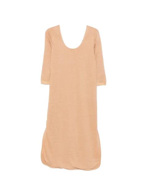 side-slit jersey dress by MAX&MOI