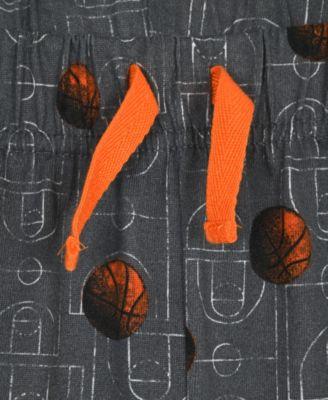 Boys' 6-16 Slam Dunk Top short-Sleeve Graphic Top and Shorts, 2-Piece Set by MAX&OLIVIA