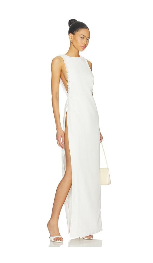 MAY MASHIAH Molly Dress in White by MAY MASHIAH