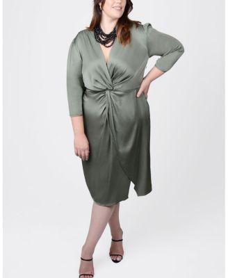 Elvie Knot Waist Dress by MAYES NYC