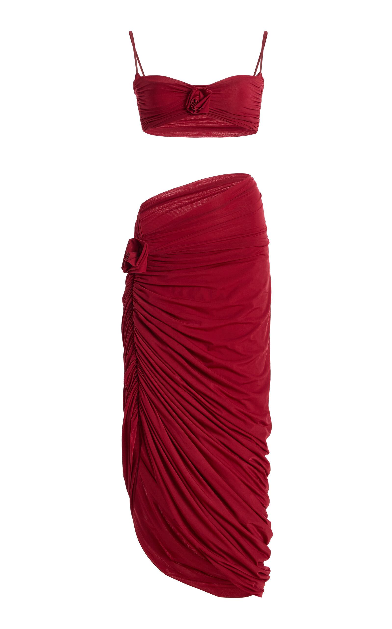 Maygel Coronel Exclusive Medusa Jersey Skirt Set - Moda Operandi by MAYGEL CORONEL