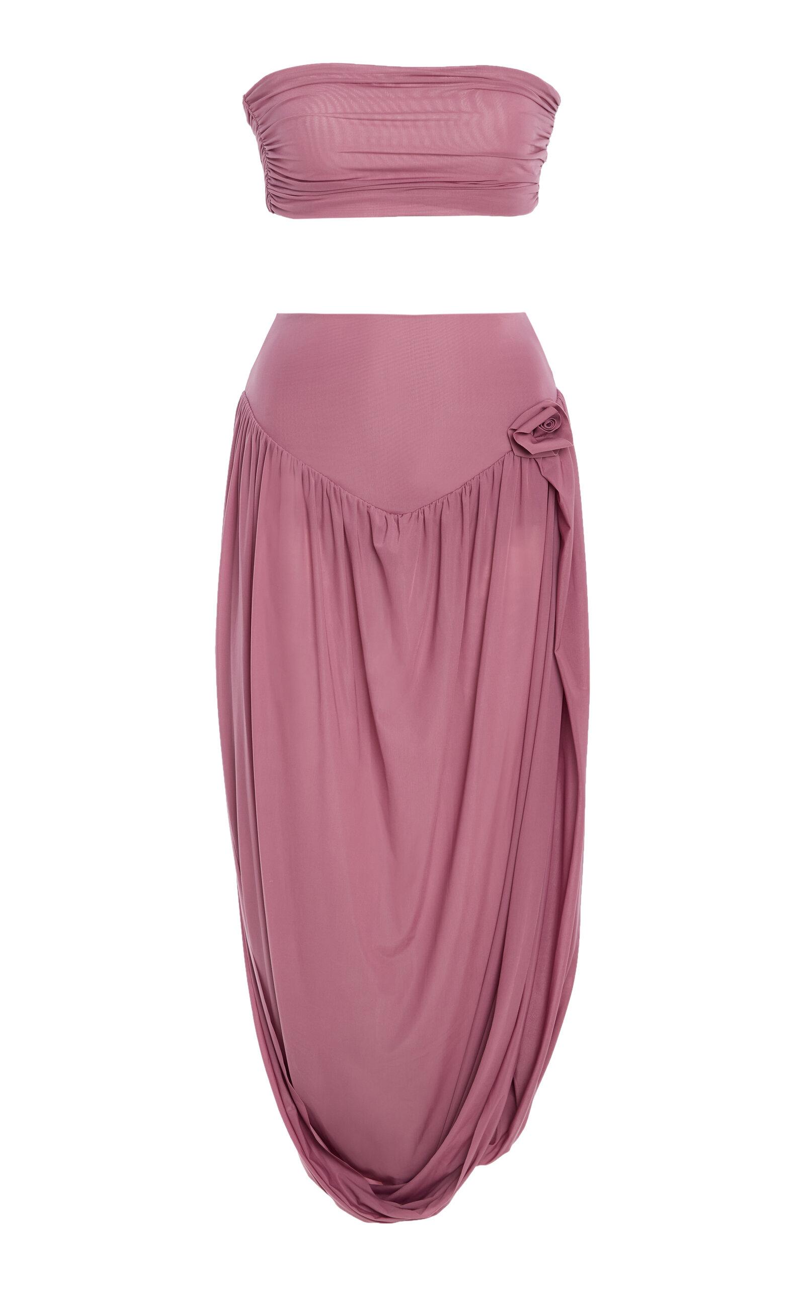Maygel Coronel Exclusive Noreiga Jersey Skirt Set - Moda Operandi by MAYGEL CORONEL