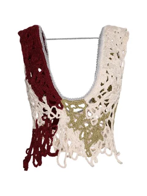 floral V-neck top by MAYSHA