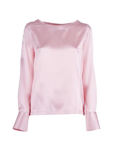 Angie B boat-neck blouse by MAZZARELLI