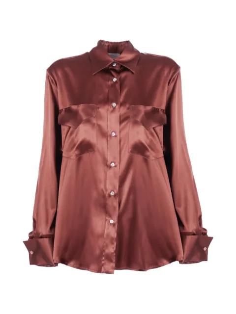 Michela flap-pocket shirt by MAZZARELLI