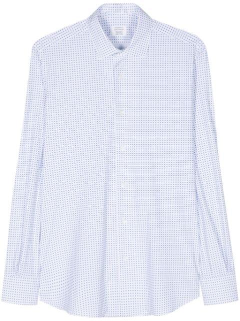 geometric-pattern shirt by MAZZARELLI