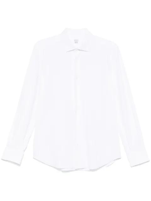 piqué-weave shirt by MAZZARELLI